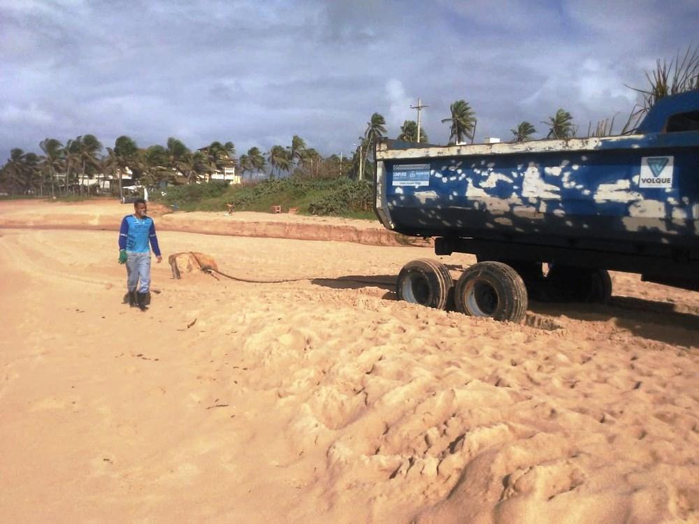 Caixas 'misteriosas' aparecem em praia de Salvador (BA)