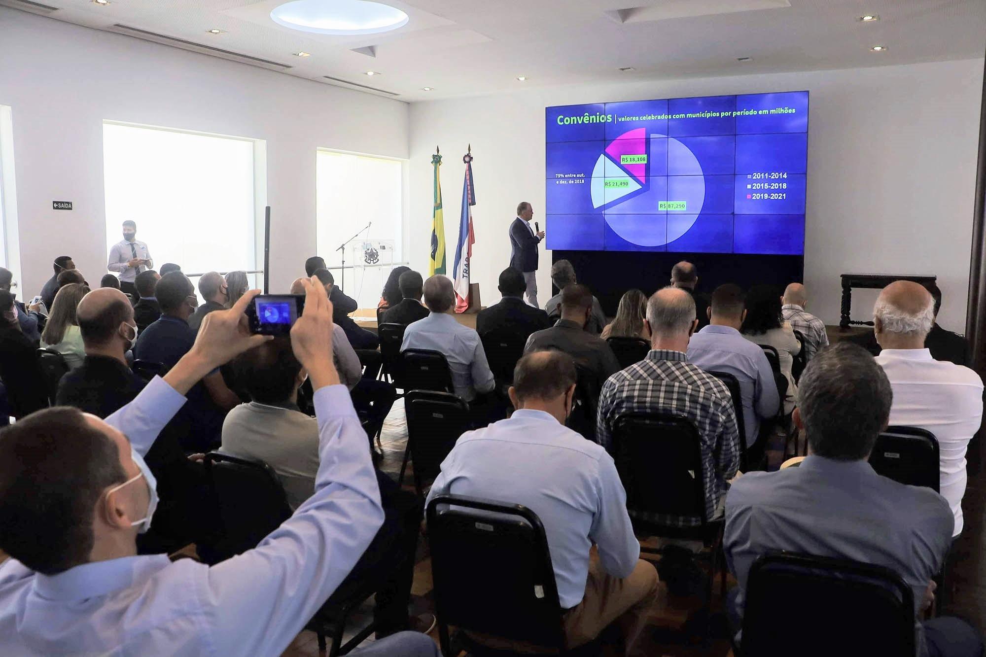 Casagrande apresenta Plano de Investimentos 2020/2021 a vereadores da região Nordeste do ES