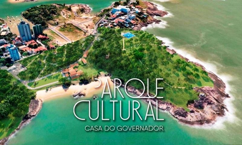 Casagrande lança projeto para Parque Cultural na Residência Oficial, em Vila Velha (ES)