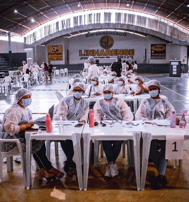 Mais de 1. 900 jovens de 18 anos recebem a vacina contra o coronavírus em Pedro Canário