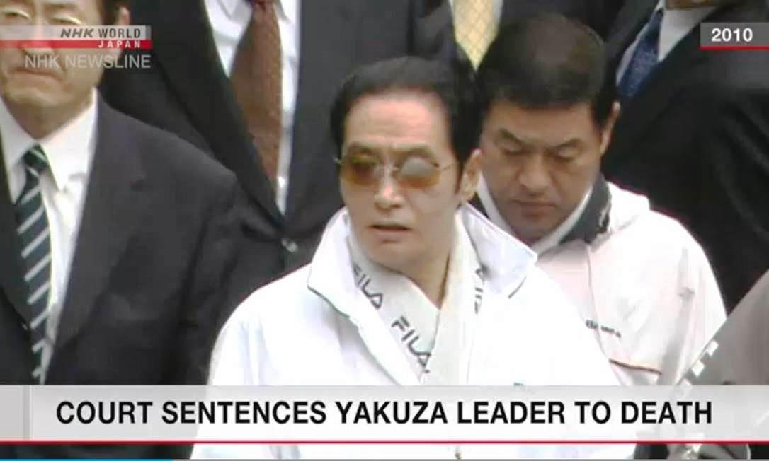 Chefe mafioso da yakuza é condenado à morte no Japão
