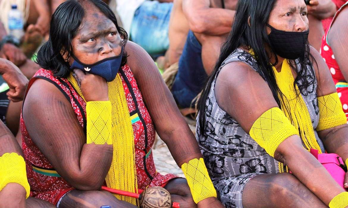 Marcha Nacional das Mulheres Indígenas começa em Brasília