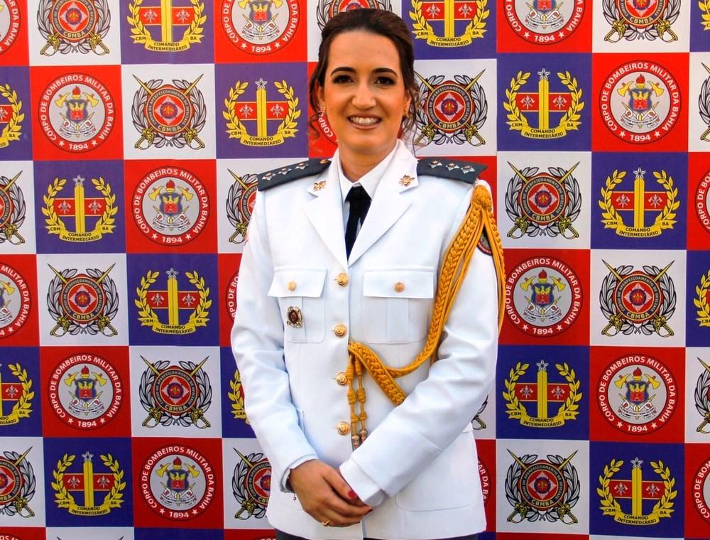 Corpo de Bombeiros tem a primeira major mulher após 110 anos de história