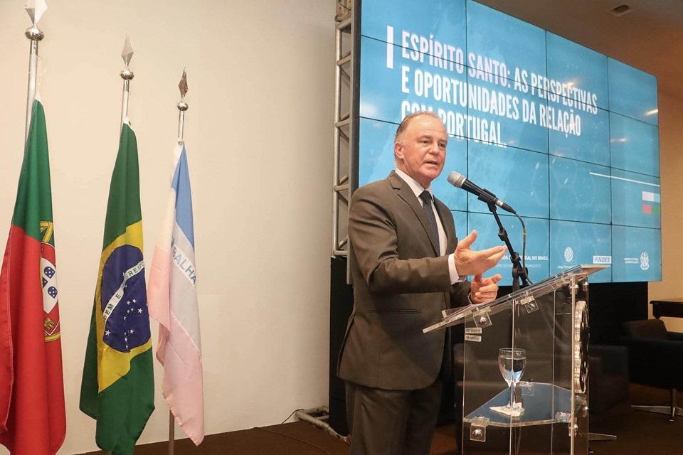 Governo do ES assina Memorando de Entendimento com Câmara Portuguesa de Negócios