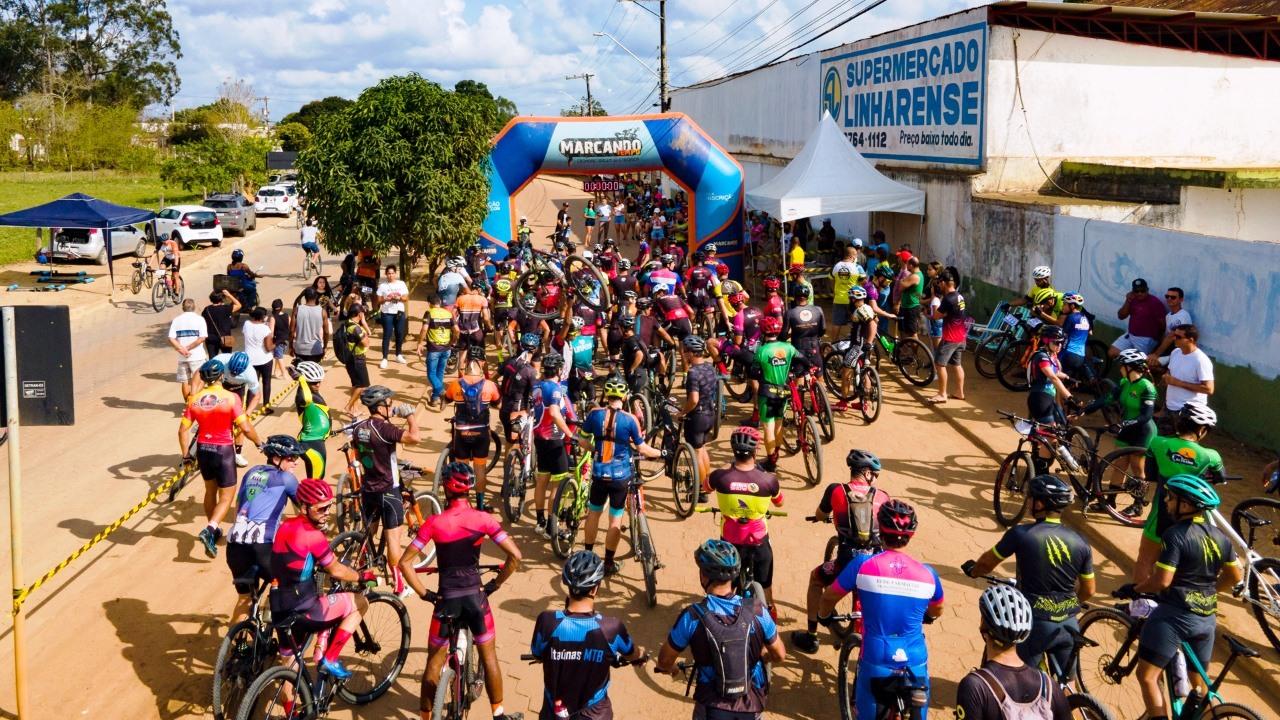 3ª Etapa da Copa Norte de Mountain Bike reuniu mais de 300 ciclistas em Pedro Canário, no domingo (12)