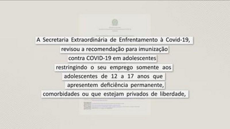 Governo do Espírito Santo mantém vacinação de adolescentes entre 12 e 17 anos
