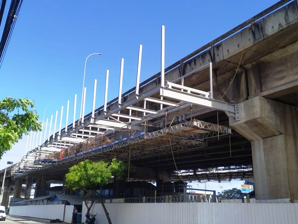Obras de ampliação da Terceira Ponte avançam e ganham novas frentes de trabalho