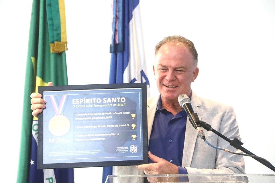 Governador do ES, Renato Casagrande, lança novo Portal da Transparência; mais completo e fácil de usar