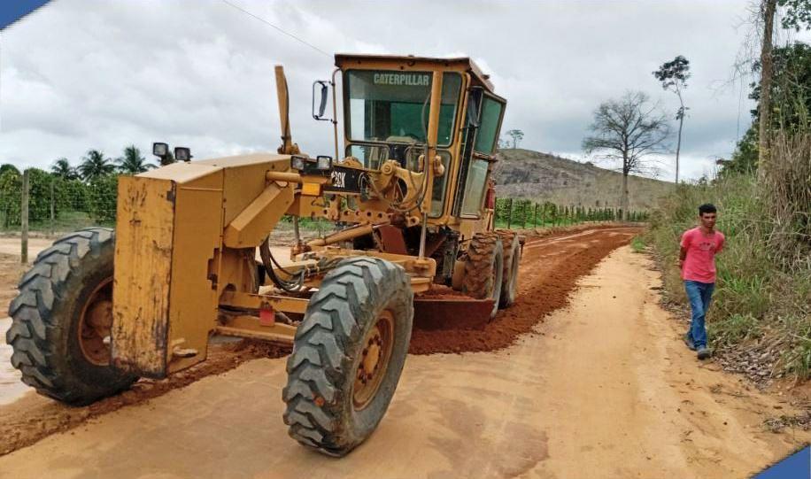Prefeitura de São Mateus reforça manutenção de estradas rurais
