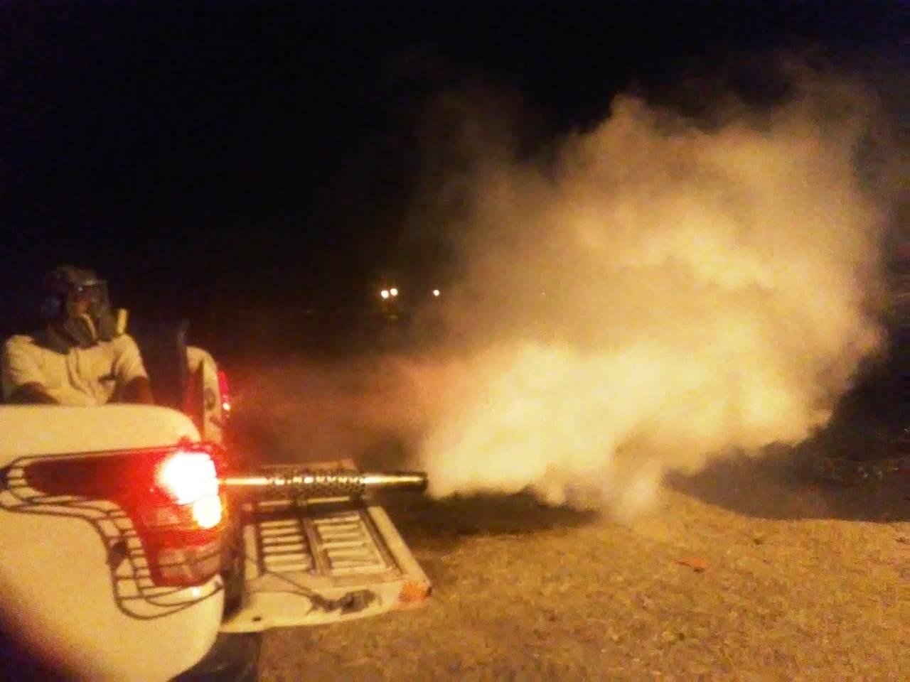 Prefeitura de São Mateus reforça o combate aos mosquitos com carro fumacê
