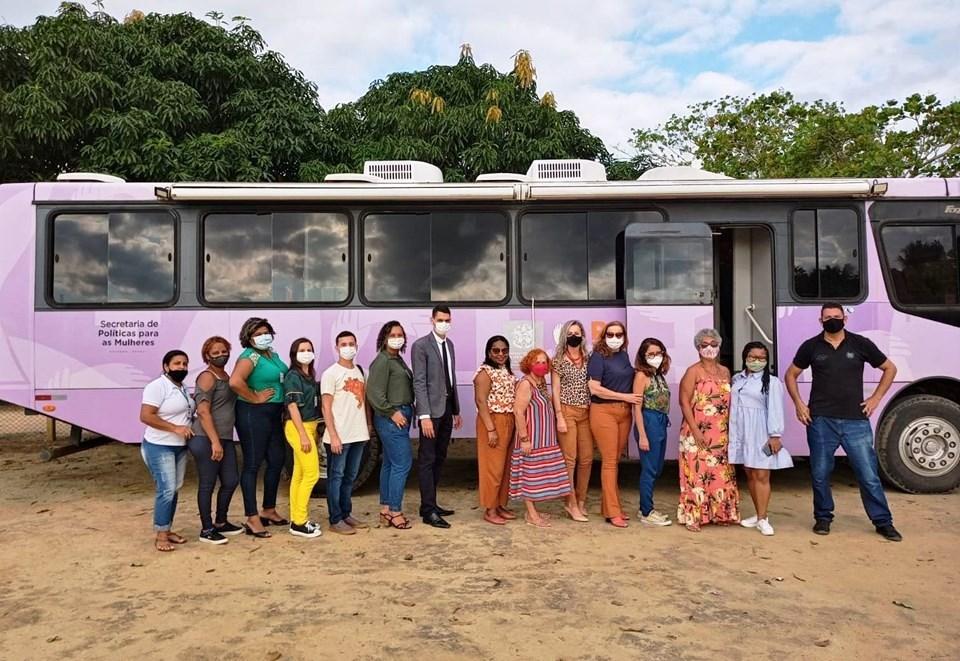 Ônibus Lilás retoma atividades e realiza atendimentos em Pedro Canário e Linhares