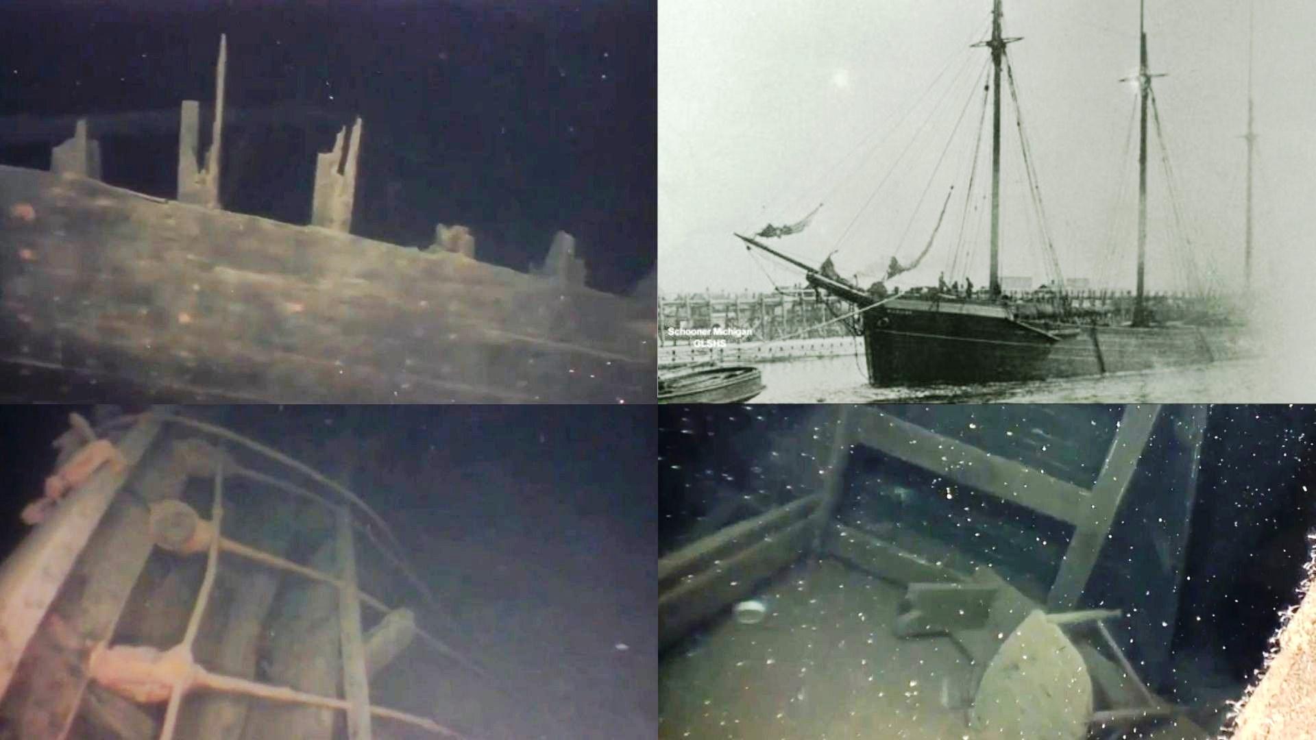 Três navios naufragados do século 19 são encontrados em lago nos EUA
