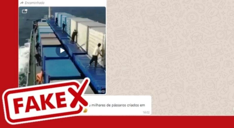 China soltou milhares de pássaros criados em laboratório, no mar? É fake