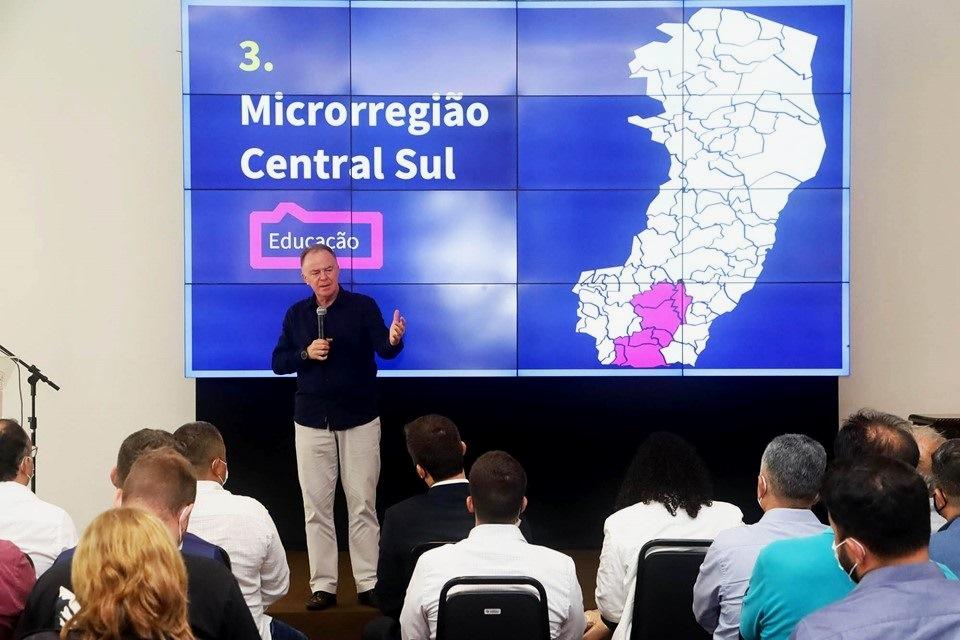 Casagrande apresenta Plano de Investimentos 2020/2021 a vereadores da microrregião Central Sul