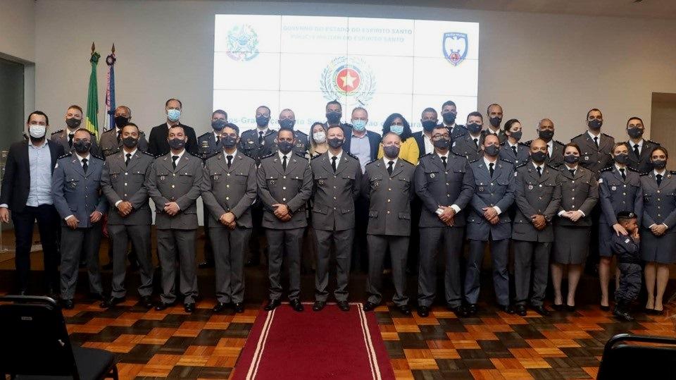 Cerimônia marca formatura de 23 capitães da Polícia Militar do Espírito Santo