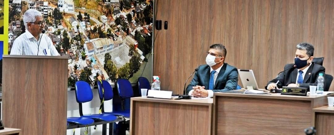 Diretor do Saae detalha situação autarquia em sessão da Câmara Municipal de São Mateus