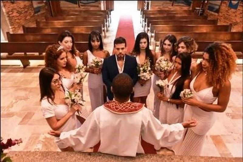 Brasileiro ‘se casa’ com nove mulheres e ganha destaque na mídia internacional