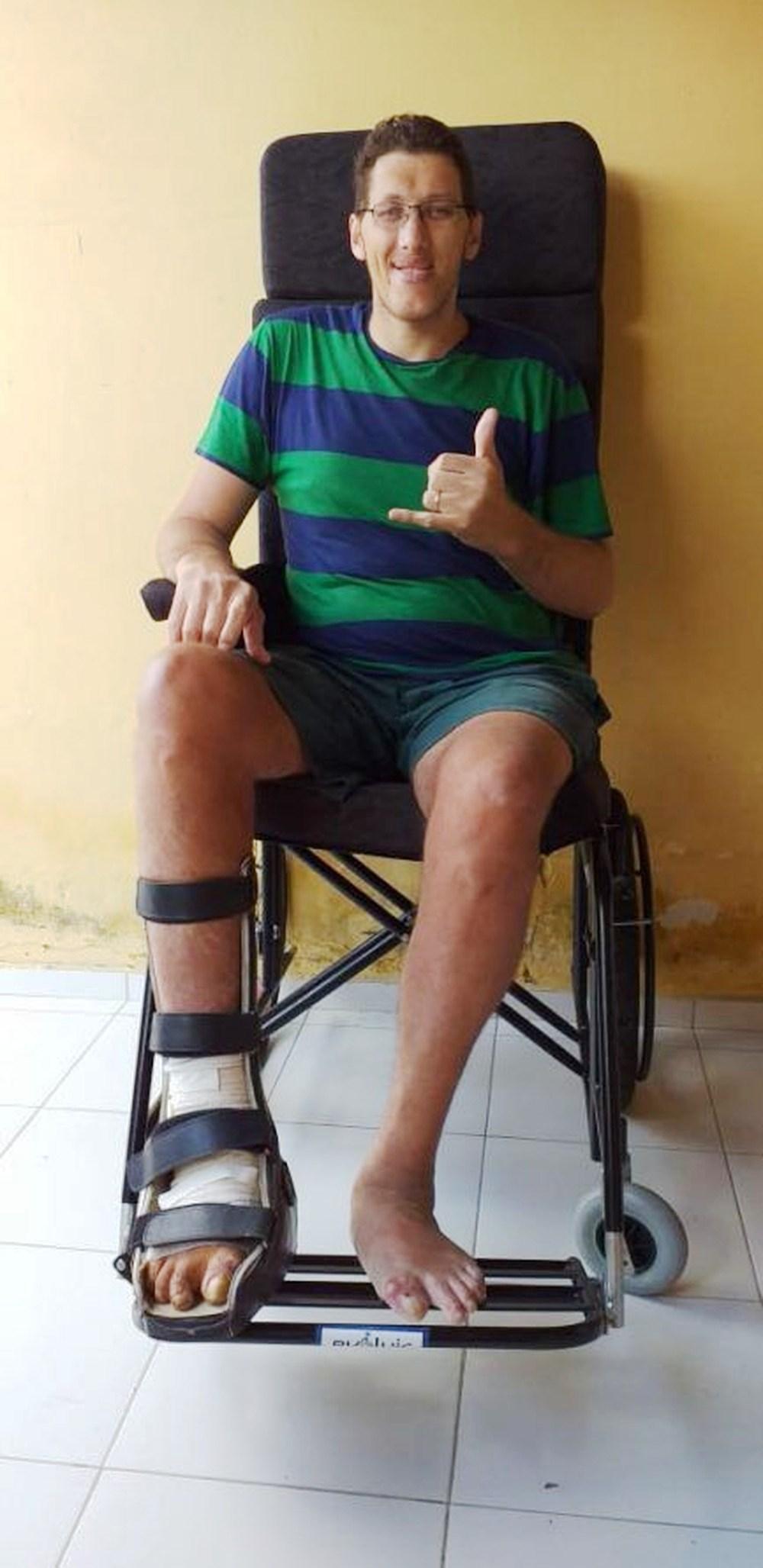 Homem mais alto do Brasil marca cirurgia para amputar perna: ‘Melhorar a minha saúde’