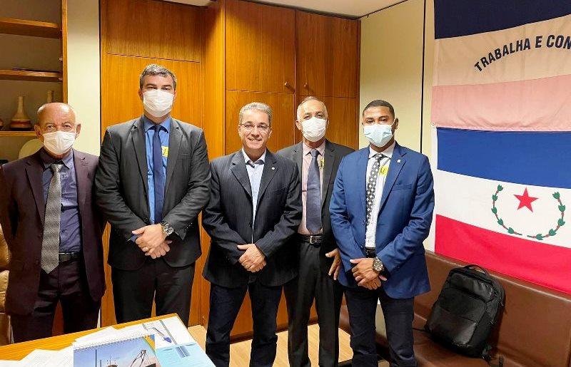 Prefeito Bruno Araújo articula em Brasília abertura da Caixa Econômica em Pedro Canário 