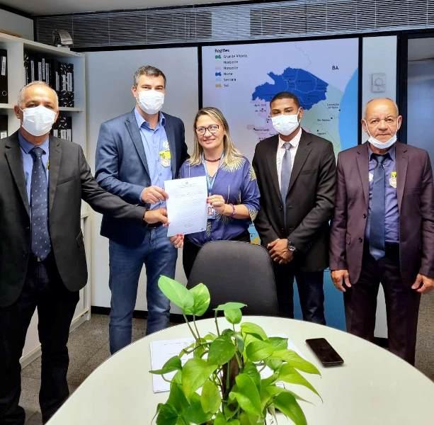 Prefeito Bruno Araújo articula em Brasília abertura da Caixa Econômica em Pedro Canário 