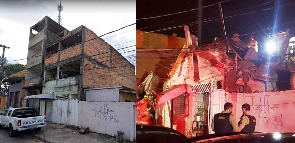 Prédios desabam em BH; bebê de 1 ano e 8 meses e homem morrem