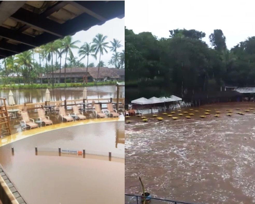 Chuva deixa famílias desabrigadas, pessoas desaparecidas e ruas alagadas em várias regiões da Bahia