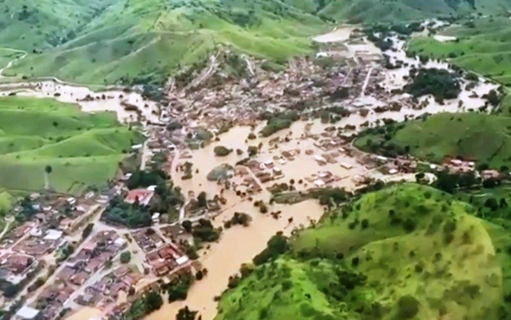 Temporais na Bahia afetam 70 mil pessoas e deixa 3.7 mil desabrigados