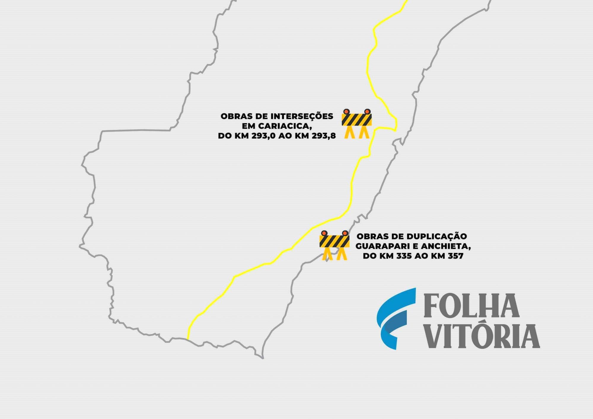 Veja os trechos perigosos nas rodovias do ES