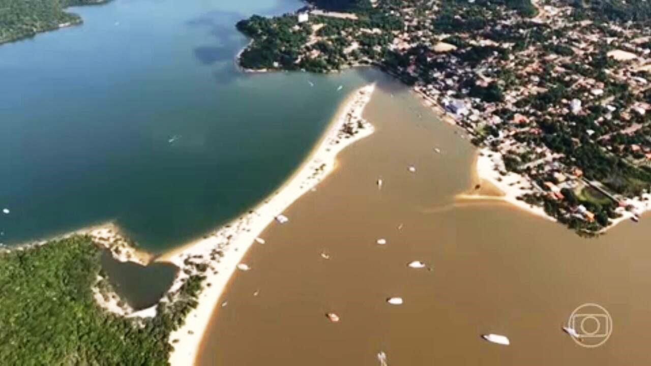 Imagens mostram contaminação do rio Tapajós por garimpo ilegal em paraíso ambiental 