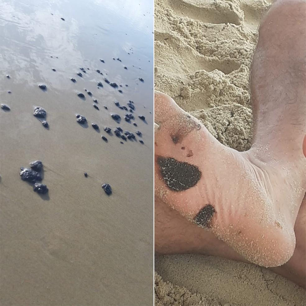 Manchas de óleo atingem Praia do Futuro, em Fortaleza, e outras nove praias do litoral do Ceará