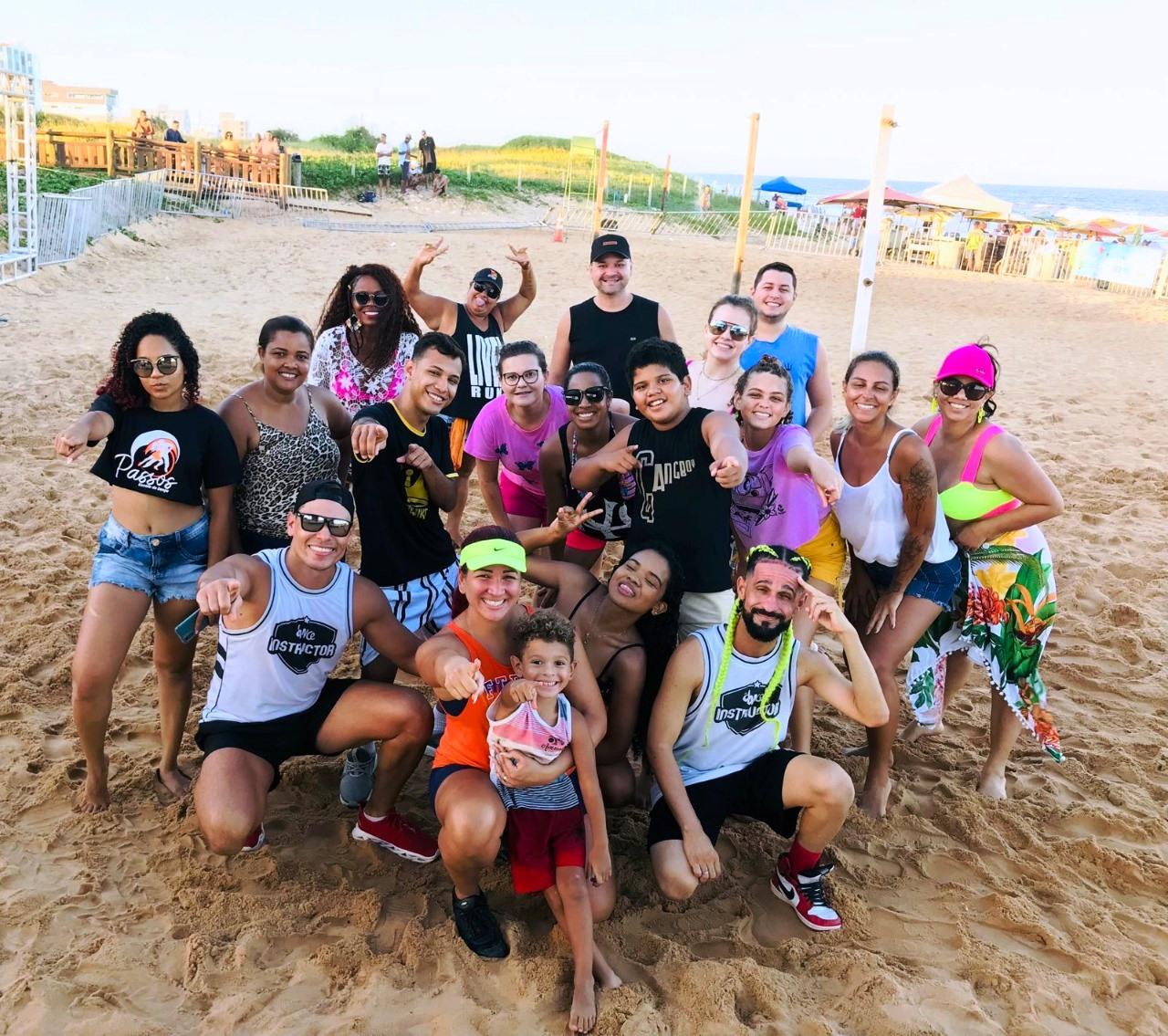 Verão Guriri: Arena da ilha vai ter muito fitdance e aeróbica neste fim de semana