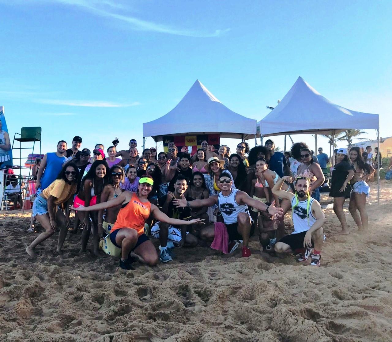 Verão Guriri: Arena da ilha vai ter muito fitdance e aeróbica neste fim de semana