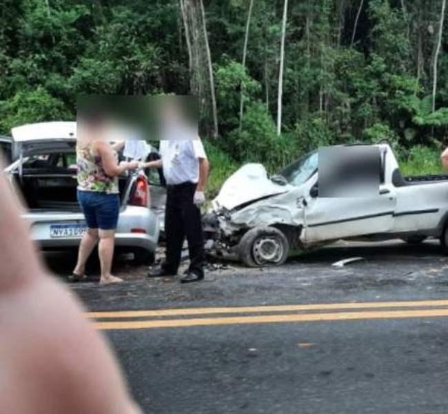 Homem morre e mulher grávida de 7 meses fica gravemente ferida em Marechal Floriano na BR-262