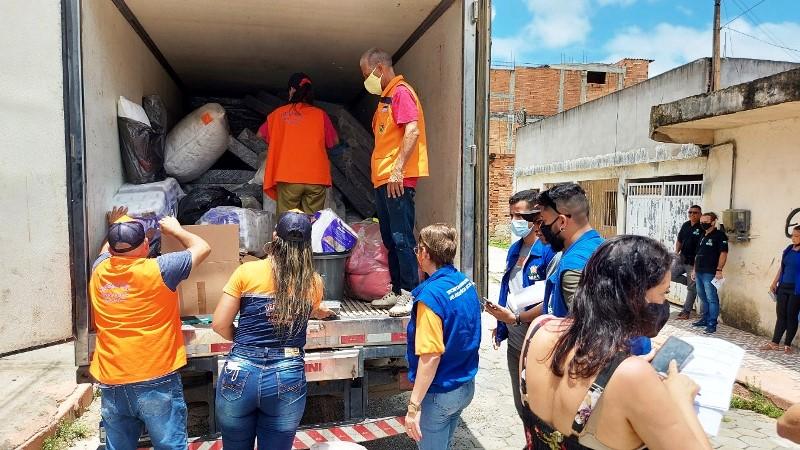 Prefeitura garante atendimento assistencial de emergência às vítimas do temporal em São Mateus, ES