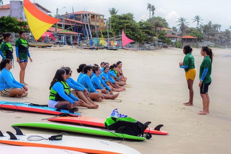 EDP leva iniciativa de incentivo ao surfe feminino para o Espírito Santo