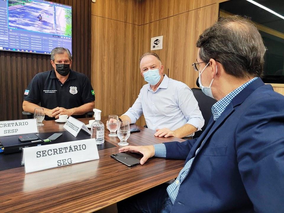Casagrande acompanha operação teste com uso do Cerco Inteligente na Grande Vitória