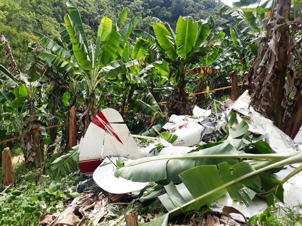 Avião que pulverizava bananais cai no interior de SP; piloto morreu