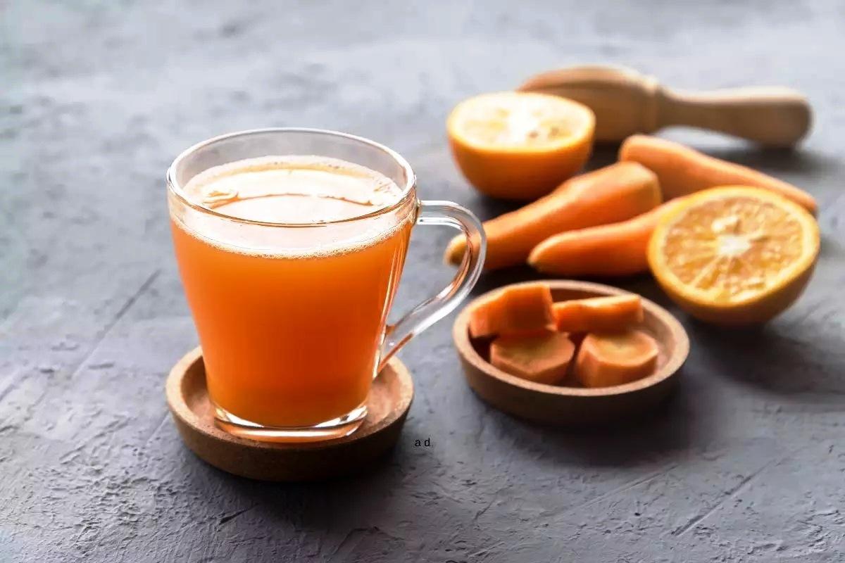 Suco de cenoura com laranja e seus benefícios: Uma dose diária de saúde