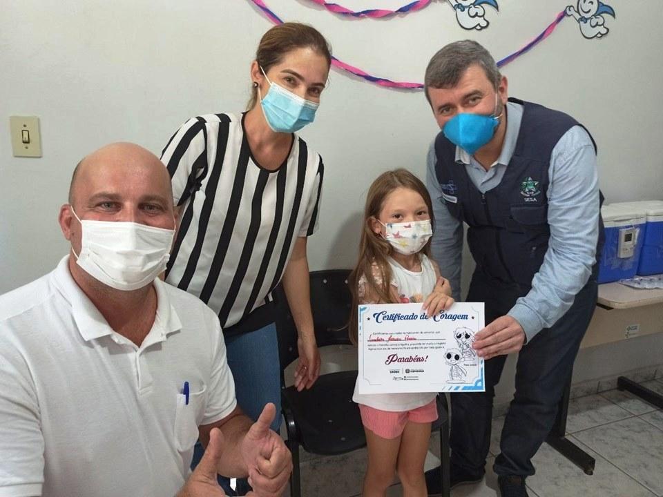 Mais de 12 mil crianças são imunizadas contra Covid-19 em dois dias no ES
