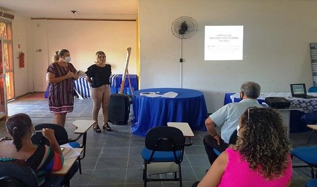 Prefeitura de Conceição da Barra realiza formação continuada para coordenadores escolares