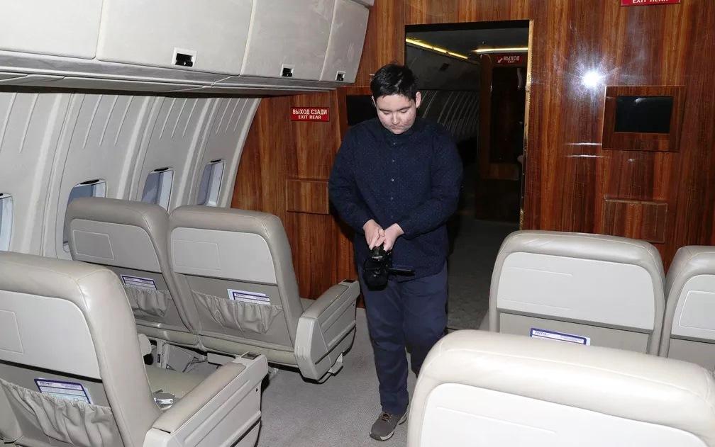 Avião presidencial de Vladimir Putin tem “botão nuclear”, academia e decoração neoclássica