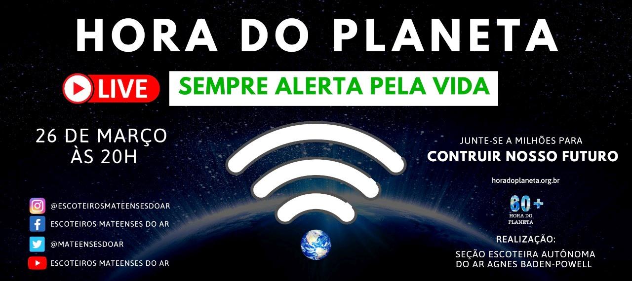 Escoteiros convocam capixabas para a Hora do Planeta na noite deste sábado (26)