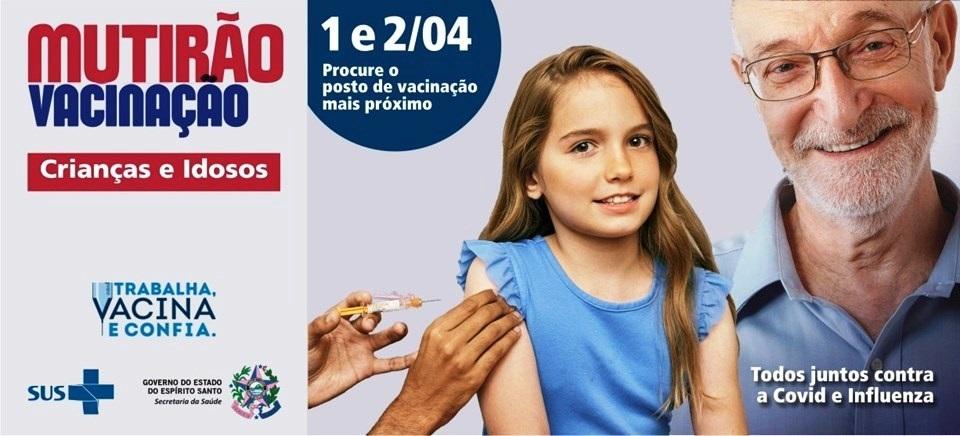 Vacinação contra a Covid-19 será de intensificada esta semana em todo o ES