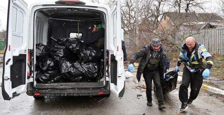 Ucrânia encontra 410 cadáveres de civis perto de Kiev