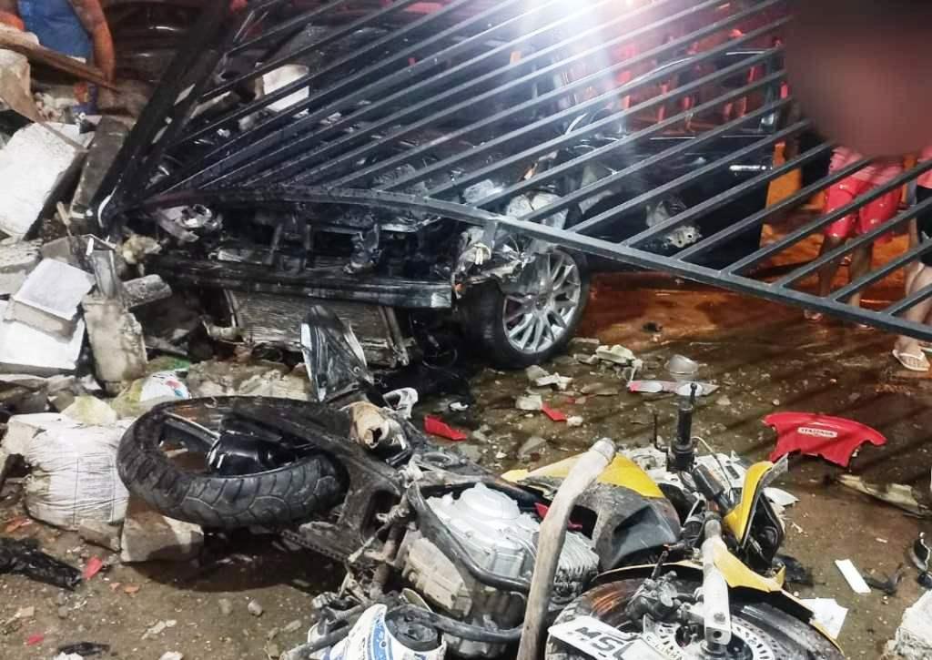 Motorista alcoolizado perde controle da direção e invade bar em Colatina, ES
