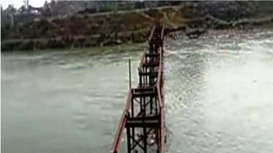 Ladrões roubam ponte de ferro de 500 toneladas e 18 metros, em trabalho de dois dias