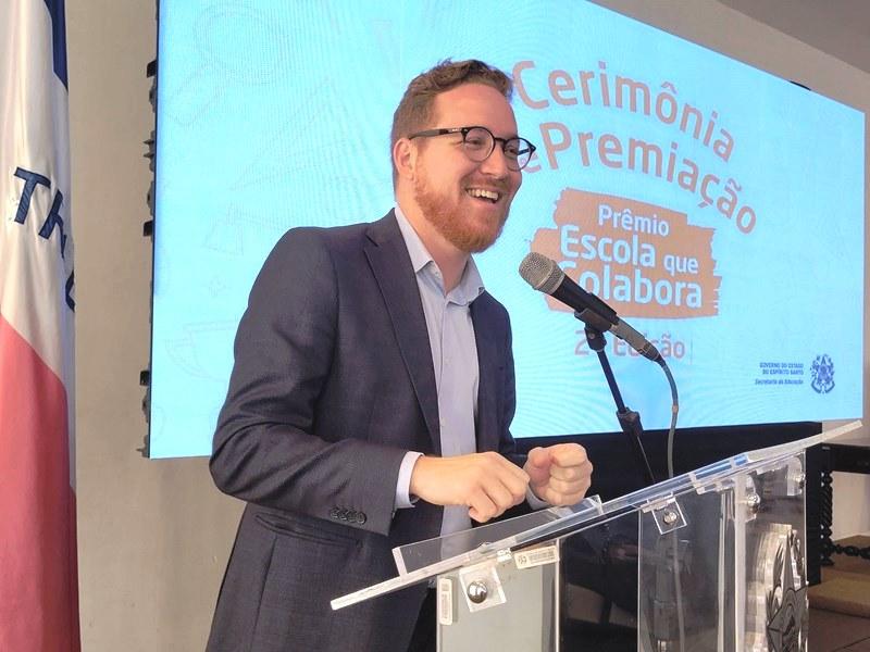 Governo do Espírito Santo realiza entrega do Prêmio Escola que Colabora