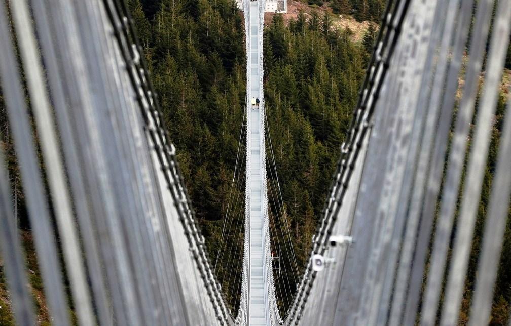 República Tcheca inaugura passarela suspensa mais longa do mundo