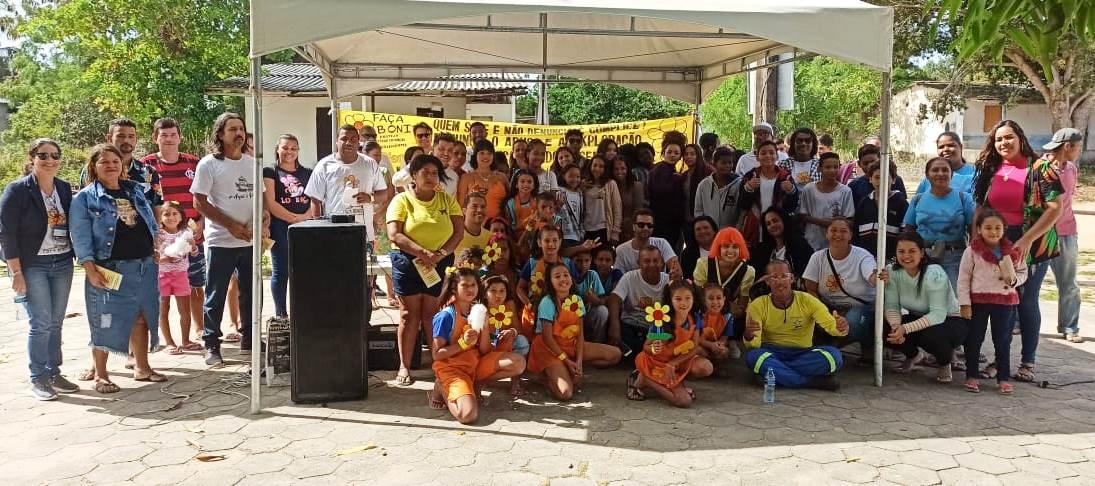 Assistência Social encerra o “18 DE MAIO” na comunidade de Barreiras, em Conceição da Barra, ES