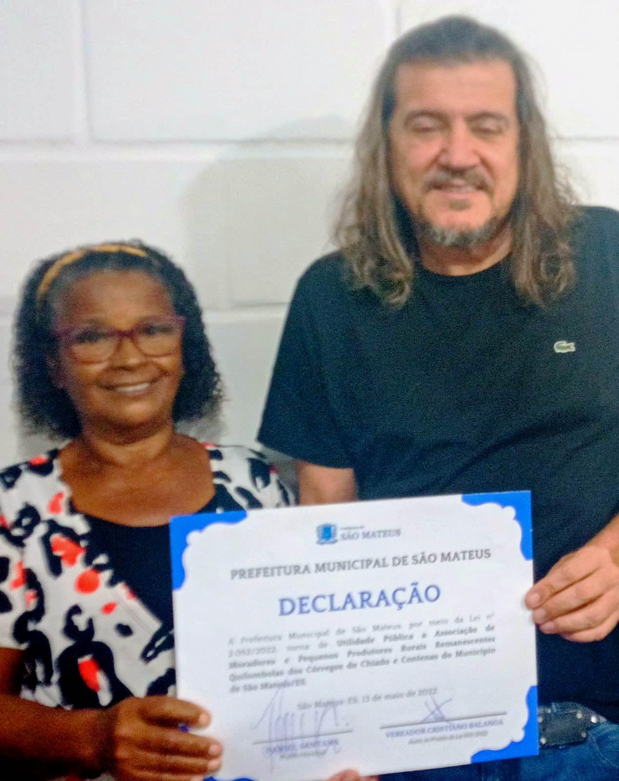 Daniel e Cristiano Balanga recebem pequenos agricultores dos Córregos do Chiado e Contenas: “Ela trouxe o poder”